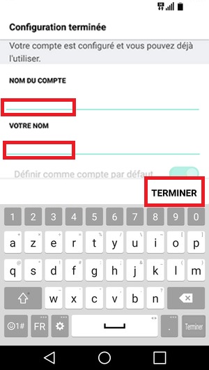 mail LG G5mail-compte-terminer