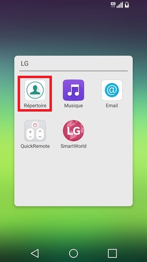contact code pin ecran verrouillage LG G5-repertoire