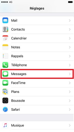 SMS iMessages iPhone 6 6S plus SE messages