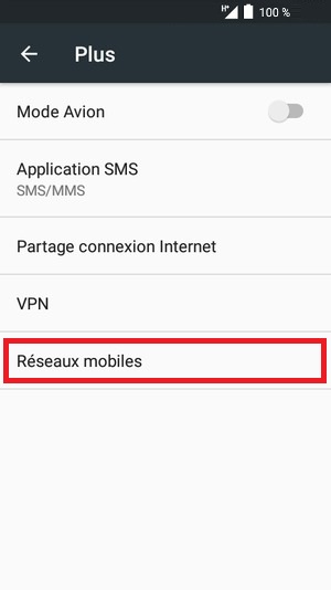 MMS alcatel android 6.0 réseaux mobiles