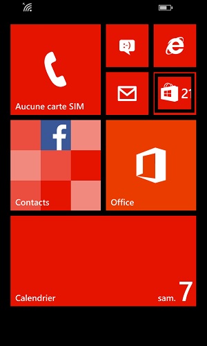 Transférer ses données Lumia store