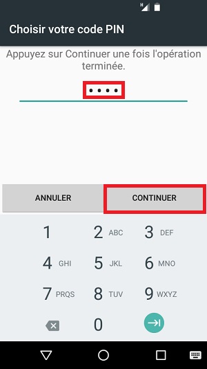 Trucs et astuces Wiko Tommy code pin