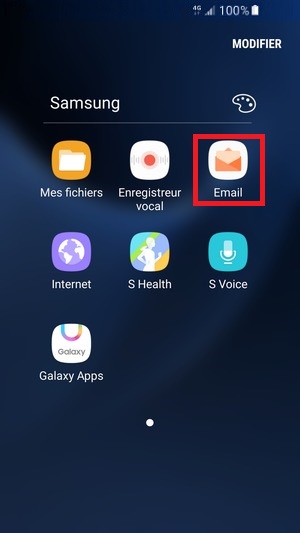 mail Samsung android 7 nougat email
