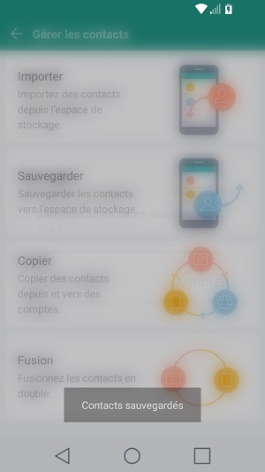 contact code pin ecran verrouillage LG android 7