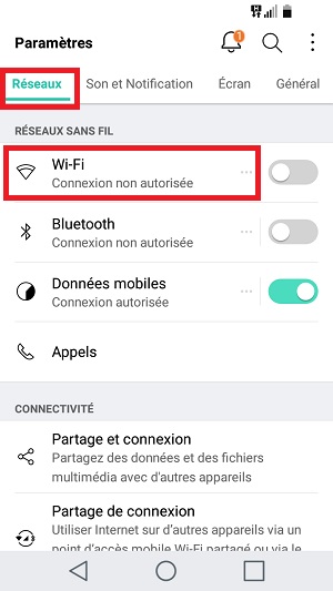 internet LG Wi-Fi