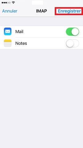 iPhone IOS 10 reglages mail ajouter un compte 4