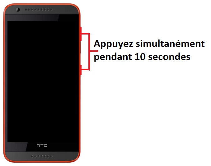 Allumer HTC Desire 620