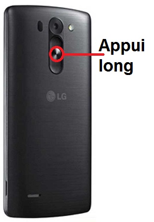 éteindre LG G3