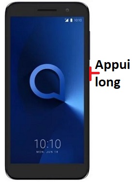 éteindre Alcatel 1 2019