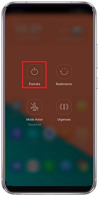 éteindre Asus Zenfone 5