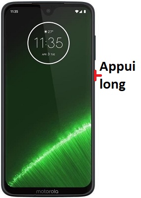 éteindre Motorola G7