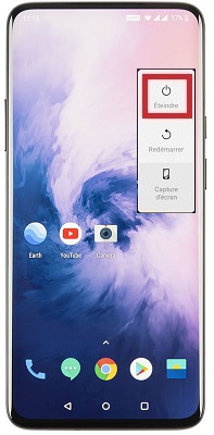 éteindre OnePlus 7T Pro