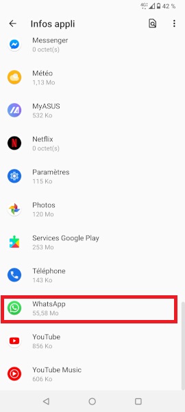 application Asus Zenfone 7