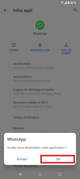 supprimer application Asus Zenfone 7