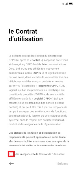 Activation oppo android 11