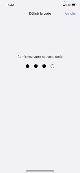 contact code pin ecran verrouillage iphone 8