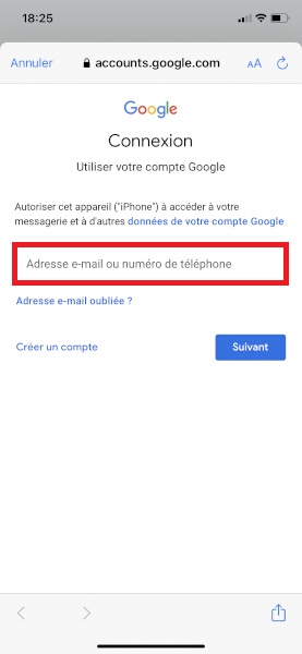 iPhone 13 Mail