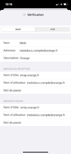 iOS15 email manuellement