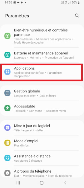 Samsung Galaxy Z Flip 3 application