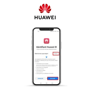 Compte Huawei et App Gallery