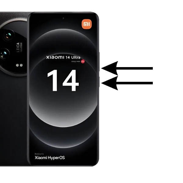 bouton forcer allumage xiaomi 14